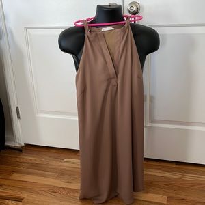 A-Line classy vneck dress add cardigan for office casual2dressy fully lined